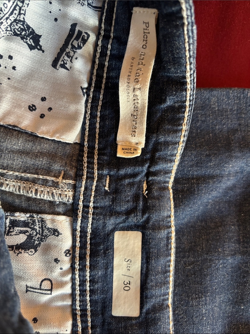 Pilcro wide leg jeans - Picture 5 of 10